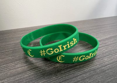 notre dame promotional wristbands